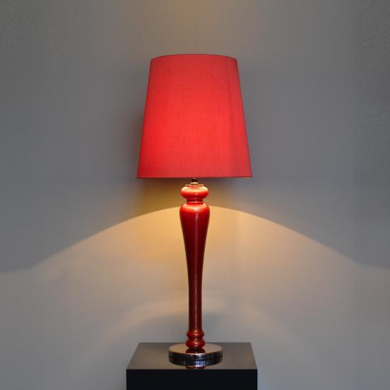 TABLE LAMP METROPOLITAN RED