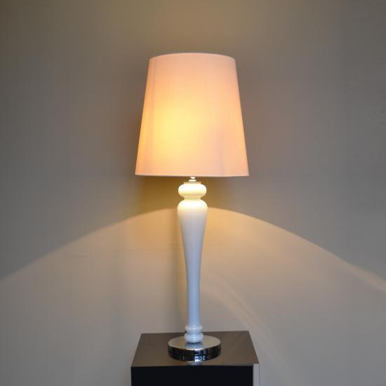 TABLE LAMP METROPOLITAN WHITE