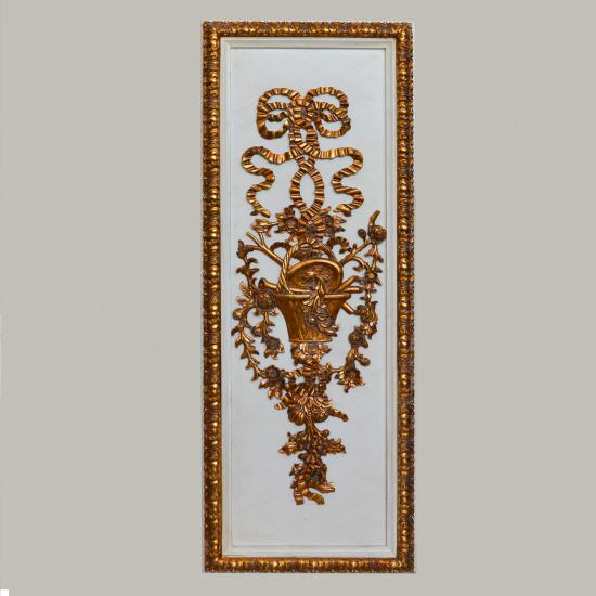 PAINEL LOUIS XV OURO/PATINA 1201C