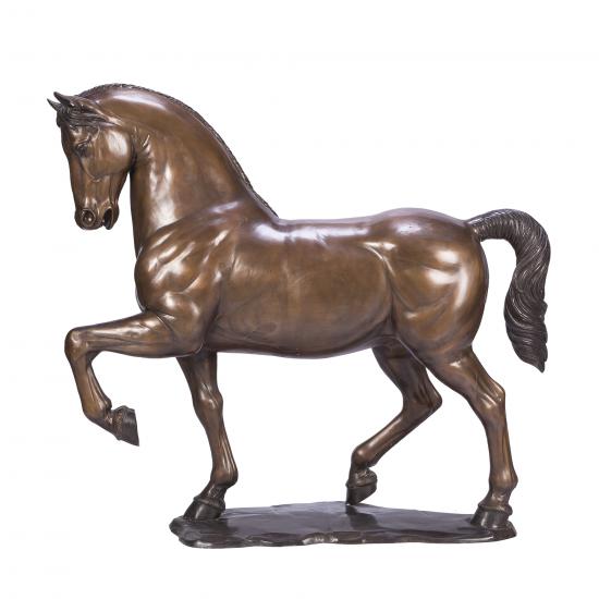 ESCULTURA CAVALO MONUMENTAL EM BRONZE