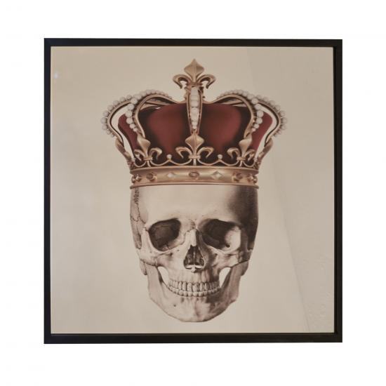 QUADRO SKULL CROWN MIRROR G