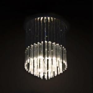 LUSTRE CRISTAL PALLADIUM P 6 LAMPS