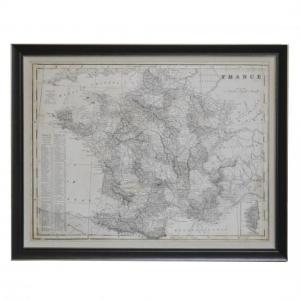 QUADRO MAPA FRANCE