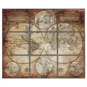 MAPA MUNDI - 9 PARTES