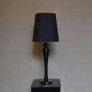 TABLE LAMP METROPOLITAN  GT13090 GLASS BLACK 2