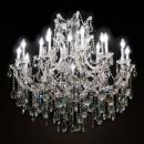 LUSTRE CRISTAL MARIA THERESA 2TIERS 15 LAMPS CRISTAL 3