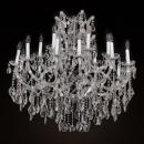 LUSTRE CRISTAL MARIA THERESA 2TIERS 15 LAMPS CRISTAL 4