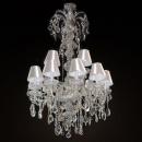 LUSTRE CRISTAL MARIA THERESA 2TIERS 15 LAMPS CLEAR 2