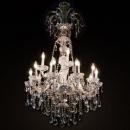 LUSTRE CRISTAL MARIA THERESA 2TIERS 15 LAMPS CLEAR 3