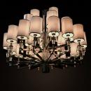 LUSTRE CONTEMPORARY 28 LAMPS WHITE 1