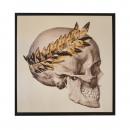 QUADRO SKULL LAUREL MIRROR G 1